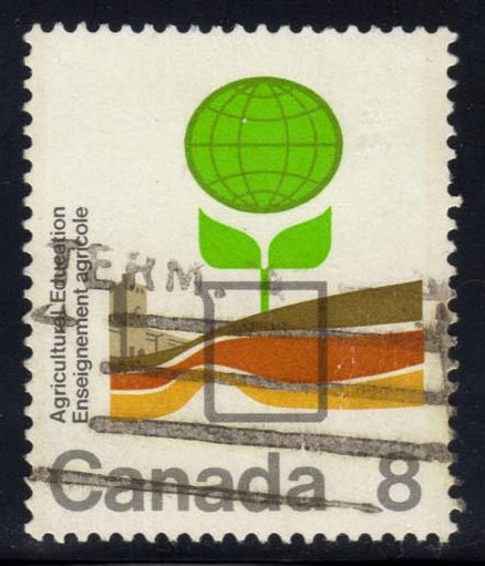 Canada #640 Agricultural Education; Used