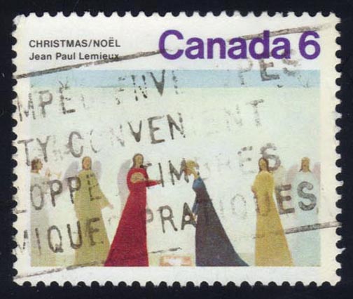 Canada #650 Nativity by Jean Paul Lemieux; Used