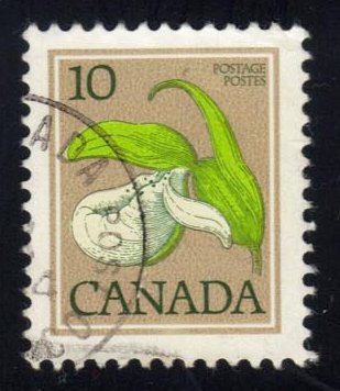 Canada #711 Franklin's Lady's-slipper; Used