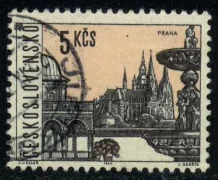 Czechoslovakia #1353 Prague; CTO