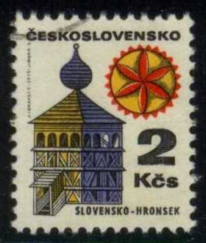 Czechoslovakia #1735 Bell Tower in Hronsek; CTO - Click Image to Close