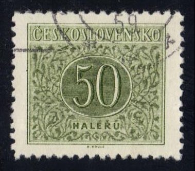 Czechoslovakia #J85 Postage Due; CTO - Click Image to Close