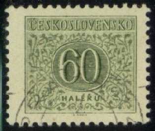 Czechoslovakia #J86 Postage Due; CTO - Click Image to Close