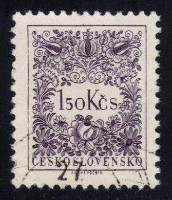 Czechoslovakia #J90 Postage Due; CTO - Click Image to Close