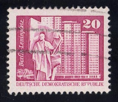 Germany DDR #2074 Lenin Square - Berlin; Used - Click Image to Close