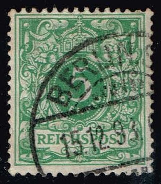 Germany #47 Numeral; Used - Click Image to Close