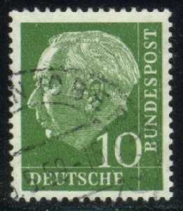 Germany #708 Theodor Heuss; Used - Click Image to Close