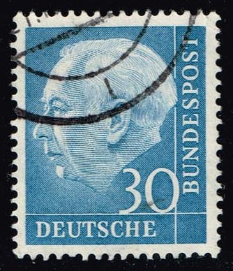 Germany #712 Theodor Heuss; Used - Click Image to Close