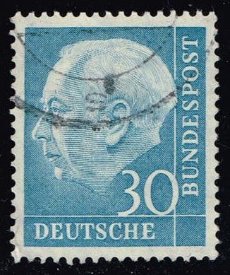 Germany #712 Theodor Heuss; Used - Click Image to Close