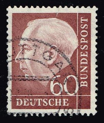 Germany #715 Theodor Heuss; Used - Click Image to Close