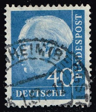 Germany #756 Theodor Heuss; Used - Click Image to Close