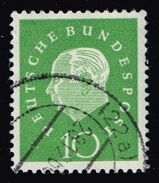 Germany #794 Theodor Heuss; Used - Click Image to Close