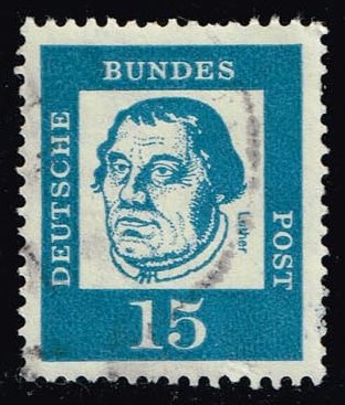 Germany #828 Martin Luther; Used - Click Image to Close