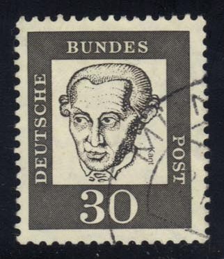 Germany #831 Immanuel Kant; Used - Click Image to Close