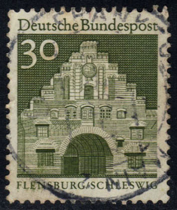 Germany #940 Nordertor- Flensburg; Used - Click Image to Close