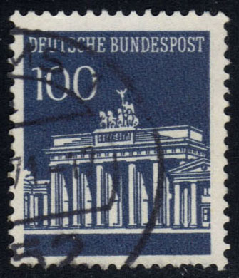 Germany #956 Brandenburg Gate; Used - Click Image to Close