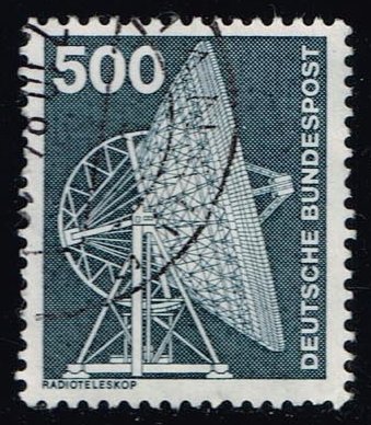Germany #1192 Effelsberg Radio Telescope; Used - Click Image to Close