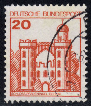 Germany #1232 Pfaueninsel Castle; Used - Click Image to Close