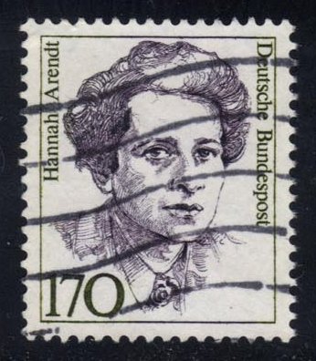 Germany #1489 Hannah Arendt; Used - Click Image to Close