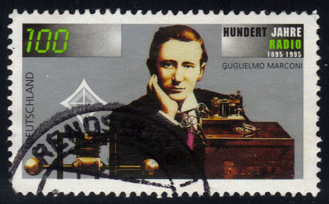 Germany #1900 Marconi; Used - Click Image to Close