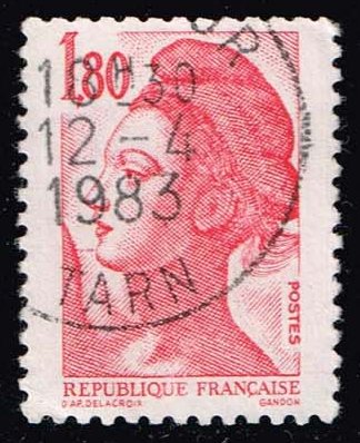 France #1798 Liberty; Used - Click Image to Close
