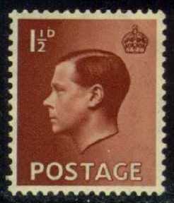 Great Britain #232 King Edward VIII; Unused - Click Image to Close