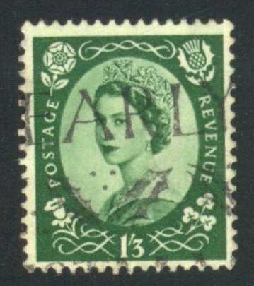 Great Britain #307 Queen Elizabeth II; Used - Click Image to Close
