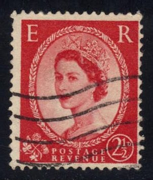 Great Britain #321 Queen Elizabeth II; Used - Click Image to Close