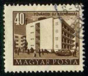 Hungary #1053 Hospital; CTO - Click Image to Close