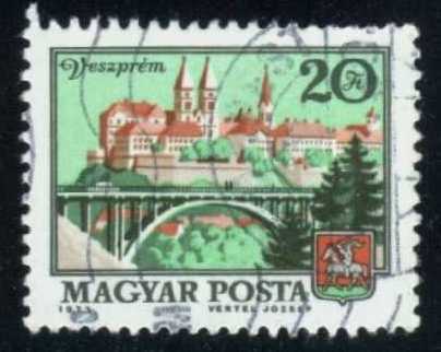 Hungary #2200A Veszprem; CTO - Click Image to Close