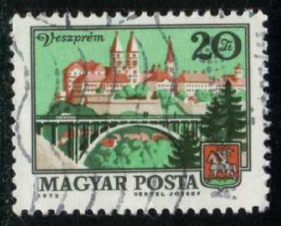 Hungary #2200A Veszprem; CTO - Click Image to Close
