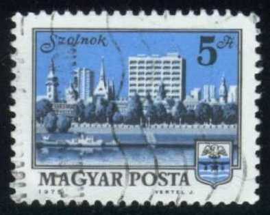 Hungary #2331 View of Szolnok; Used - Click Image to Close