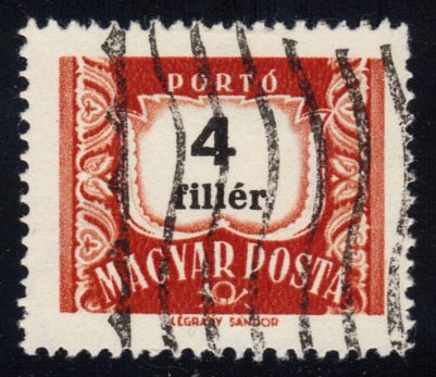 Hungary #J228 Postage Due; CTO - Click Image to Close
