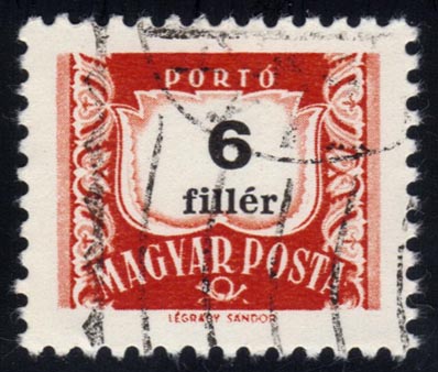 Hungary #J247 Postage Due; CTO - Click Image to Close