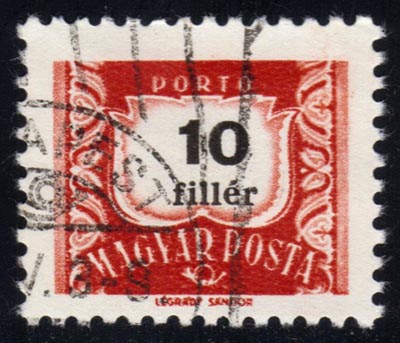 Hungary #J249 Postage Due; CTO - Click Image to Close
