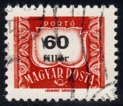 Hungary #J259 Postage Due; CTO - Click Image to Close