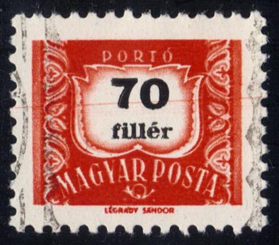 Hungary #J260 Postage Due; CTO - Click Image to Close
