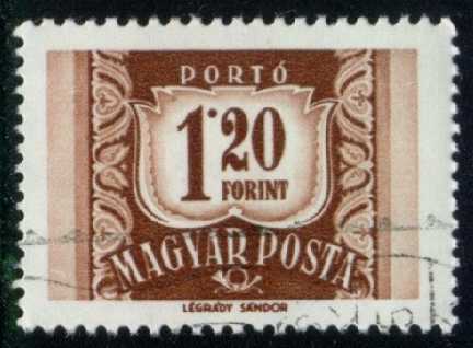 Hungary #J263 Postage Due; CTO - Click Image to Close