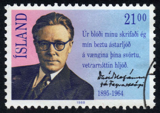 Iceland #655 David Stefansson; Used - Click Image to Close