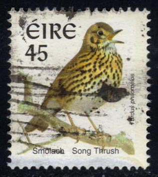 Ireland #1109 Song Thrush; Used - Click Image to Close