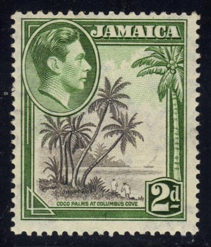 Jamaica #119a Coco Palms at Columbus Grove; Unused - Click Image to Close