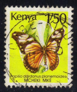 Kenya #430A Butterfly; Used - Click Image to Close