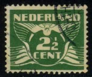 Netherlands #169 Gull; Used - Click Image to Close