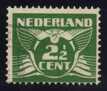 Netherlands #169 Gull; Used - Click Image to Close