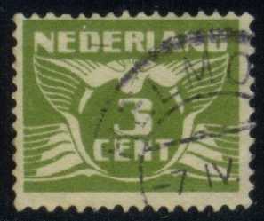 Netherlands #170 Gull; Used - Click Image to Close
