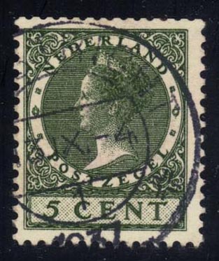 Netherlands #172 Queen Wilhelmina; Used - Click Image to Close