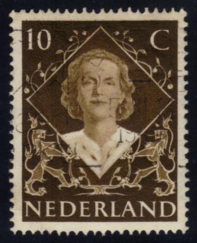 Netherlands #304 Queen Juliana; Used - Click Image to Close