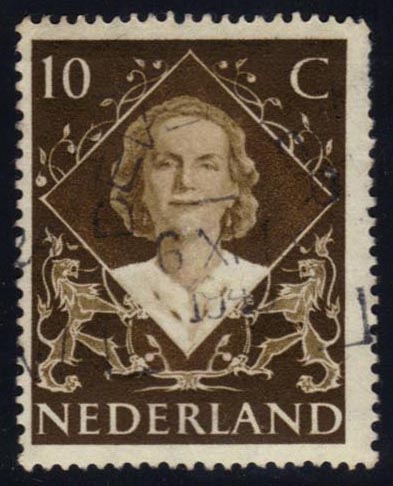 Netherlands #304 Queen Juliana; Used