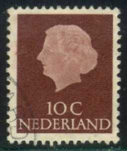 Netherlands #344 Queen Juliana; Used - Click Image to Close