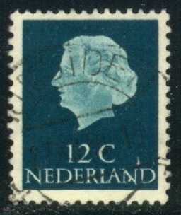 Netherlands #345 Queen Juliana; Used - Click Image to Close